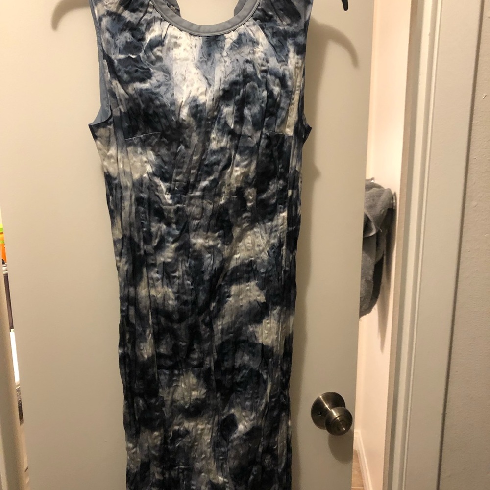 Ann Taylor Blue Floral Dress